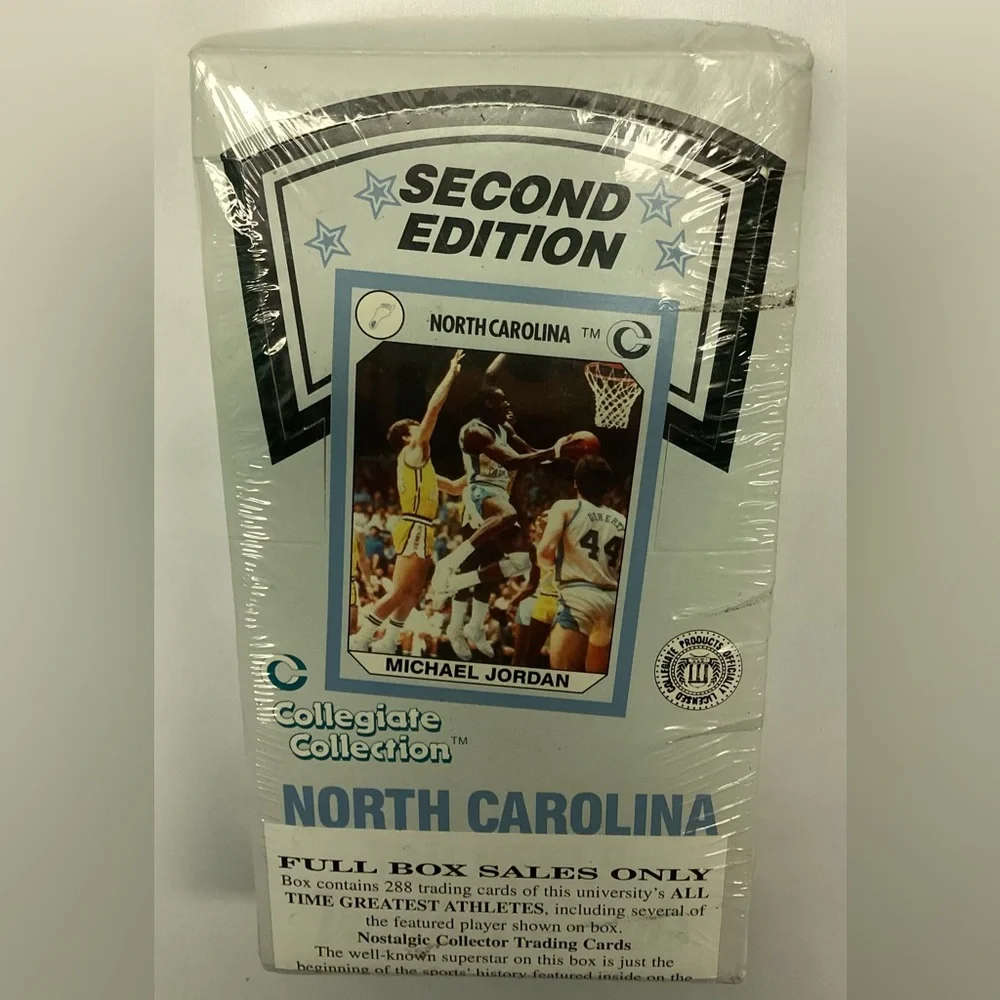 1990 North Carolina Collegiate Collection Trading Cards
